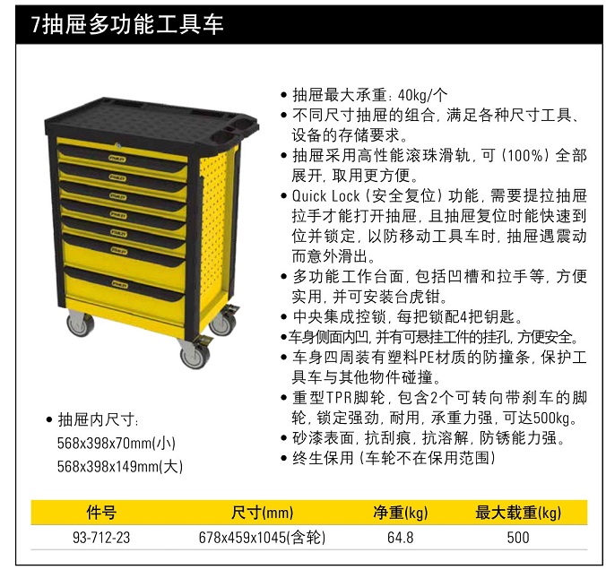 史丹利7抽屜多功能工具車(chē).jpg