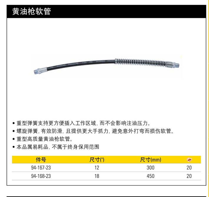 史丹利黃油槍軟管18寸.jpg