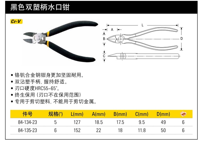 史丹利水口鉗5寸.jpg